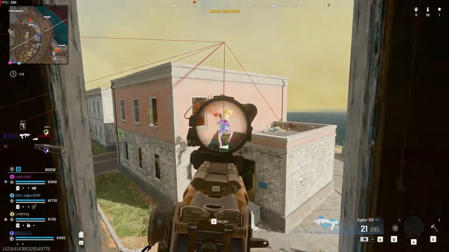 Warzone match screenshot for account recovery and appeal documentation
